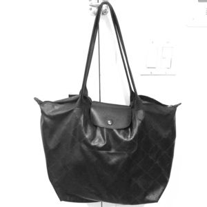 Longchamp le pliage long handle small size tote